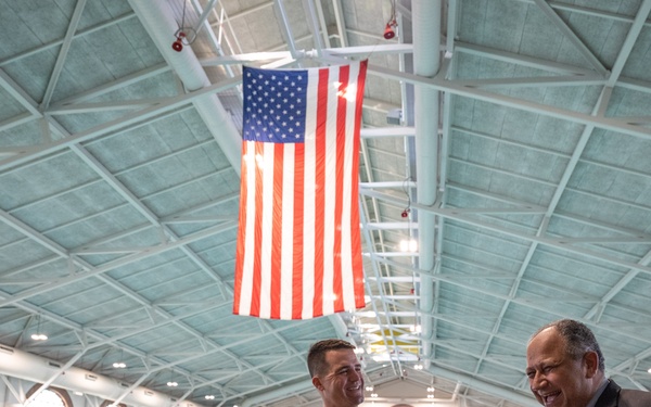 SECNAV visits MCRD Parris Island