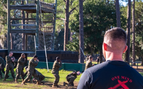 SECNAV visits MCRD Parris Island
