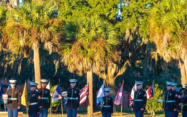 SECNAV visits MCRD Parris Island
