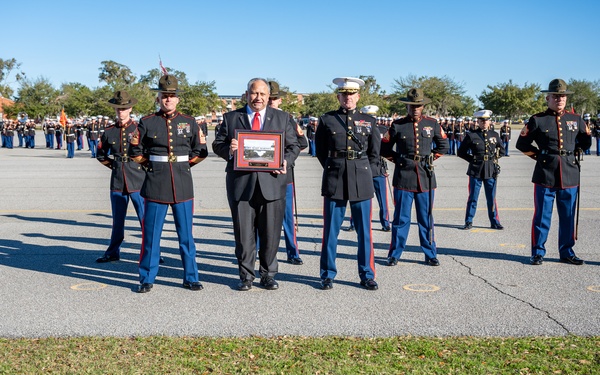 SECNAV visits MCRD Parris Island
