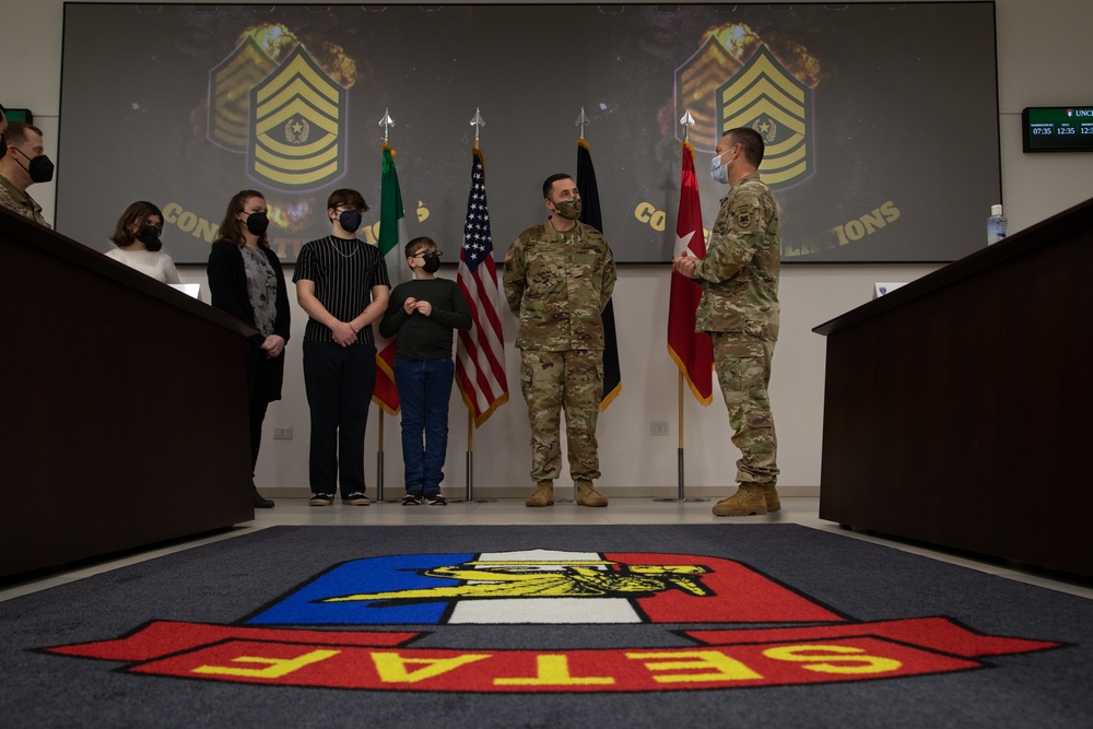 SETAF-AF Command Sgt. Maj. Appointment