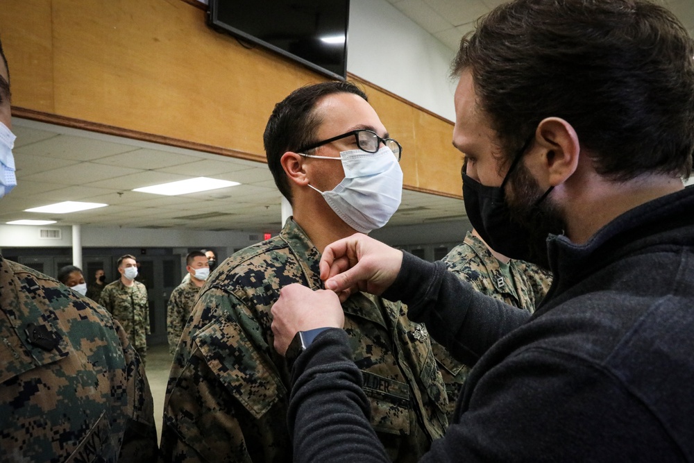 Navy Promotion Ceremony Dec 2021