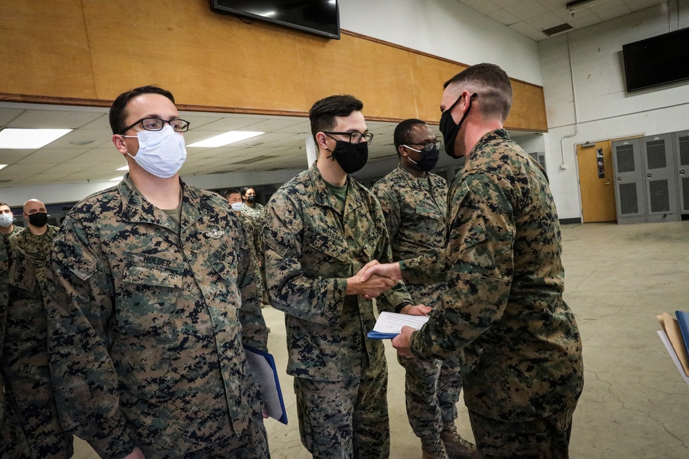 Navy Promotion Ceremony Dec 2021