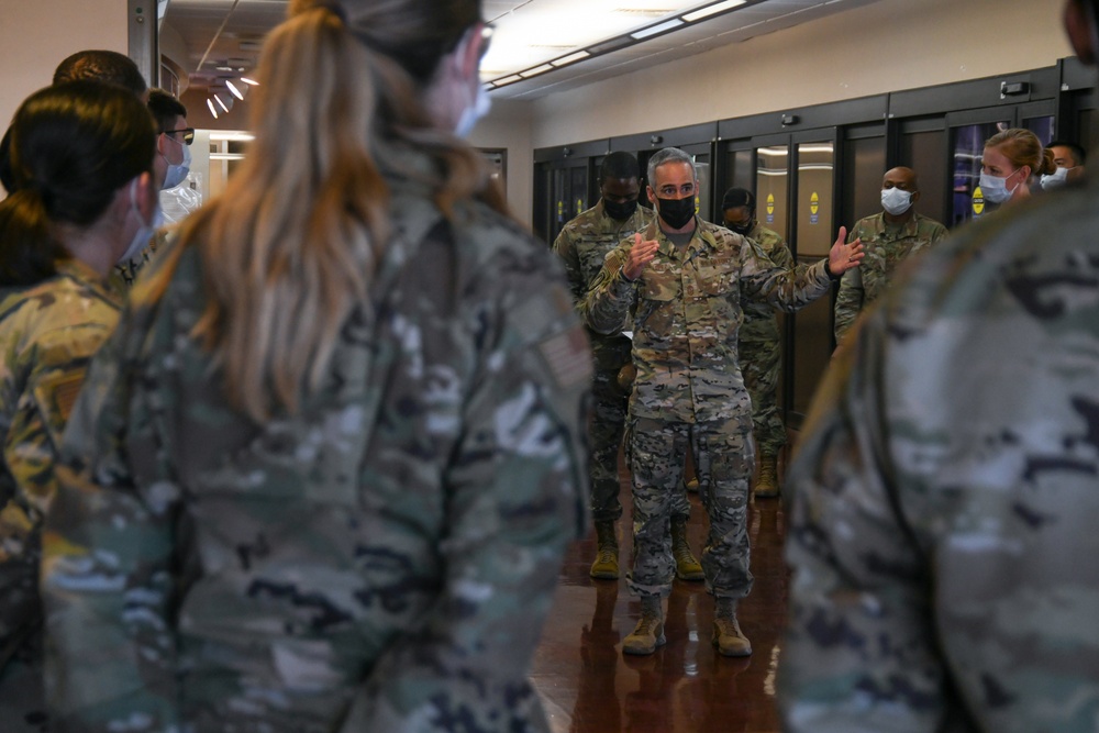 DVIDS - Images - SEAC Visits JBA, Tours Facilities [Image 3 Of 7]