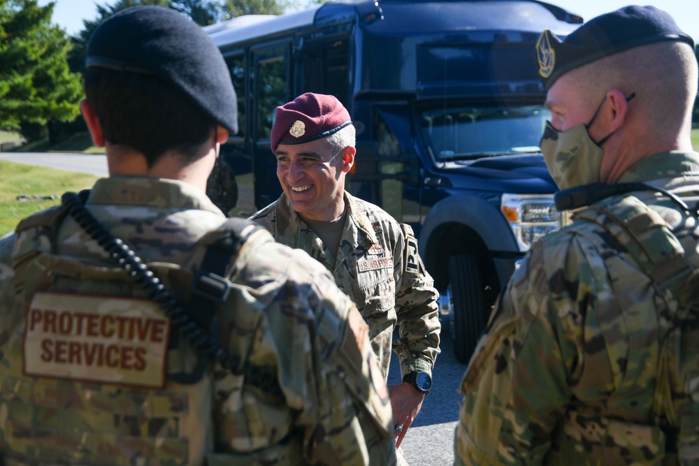 SEAC visits JBA, tours facilities