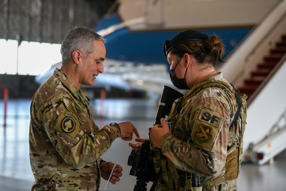 SEAC visits JBA, tours facilities