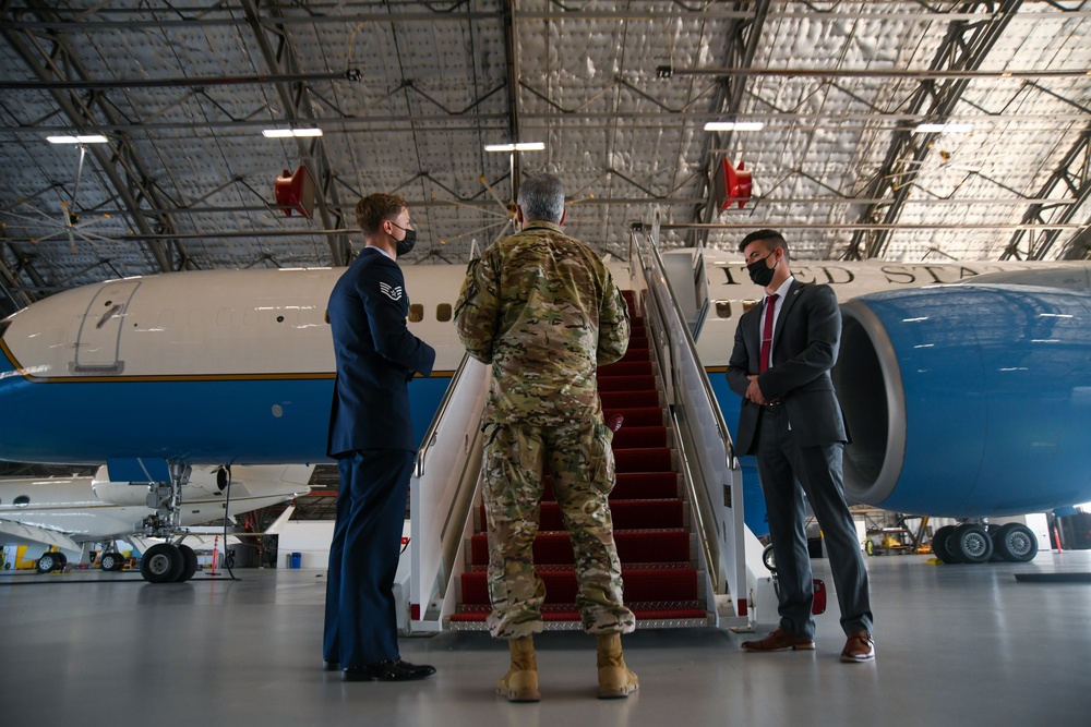SEAC visits JBA, tours facilities