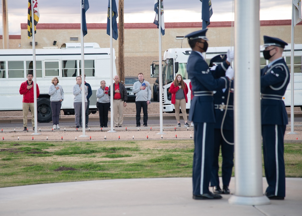 Patriot All-America golf tournament members honor, tour Luke AFB