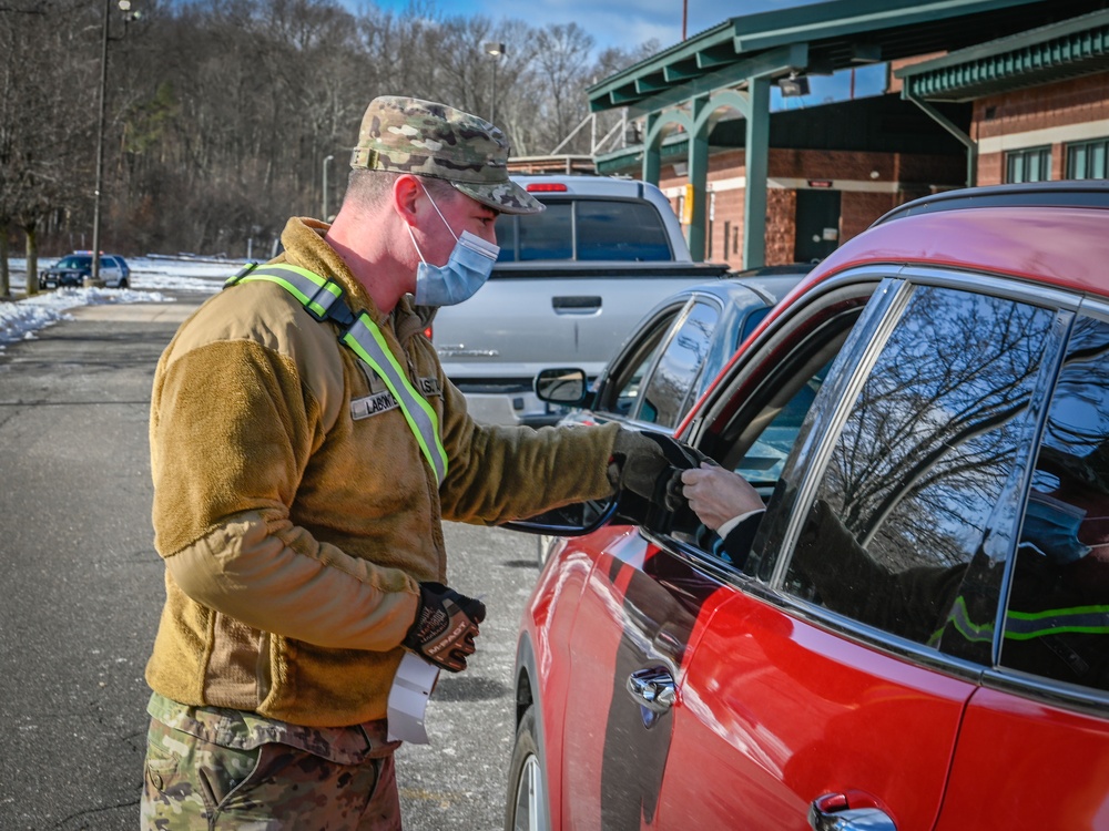 Connecticut National Guard Supports COVID-19 Testing Sites