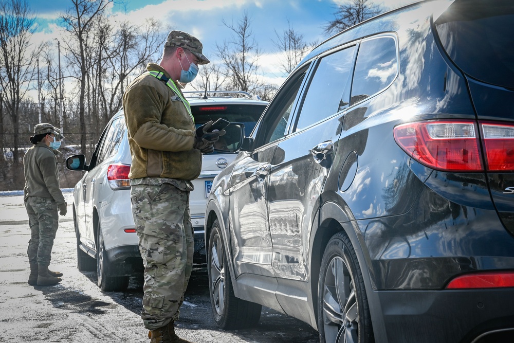 Connecticut National Guard Supports COVID-19 Testing Sites