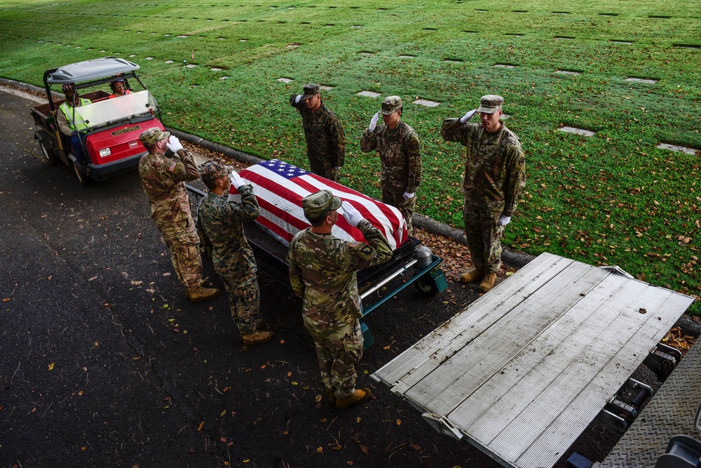 DPAA conducts WWII disinterment efforts