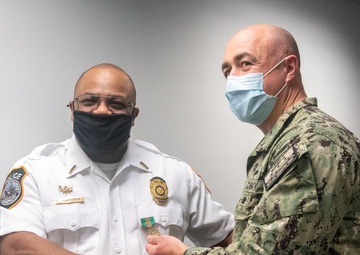 Civilian Police Officer Award Ceremony, Dec. 2021