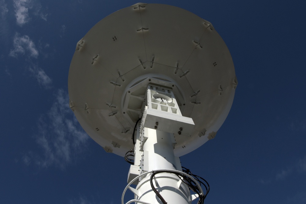 Tyndall antenna towers supply crucial missile telemetry tracking data