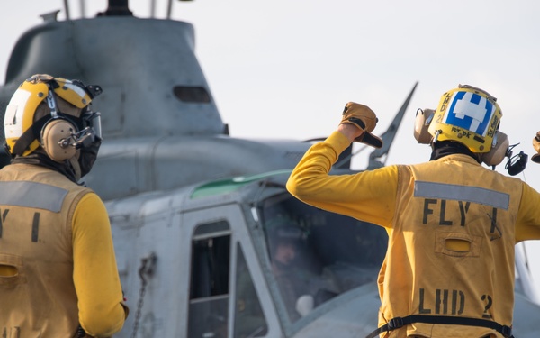 USS Essex Underway Operations