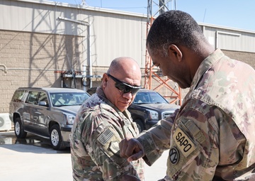 863rd Quartermaster Detachment Patching Ceremony