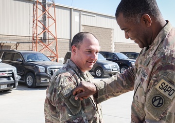 863rd Quartermaster Detachment Patching Ceremony
