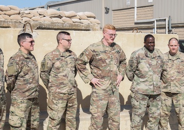 863rd Quartermaster Detachment Patching Ceremony