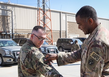 863rd Quartermaster Detachment Patching Ceremony