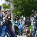 SFC Jackson leads color guard