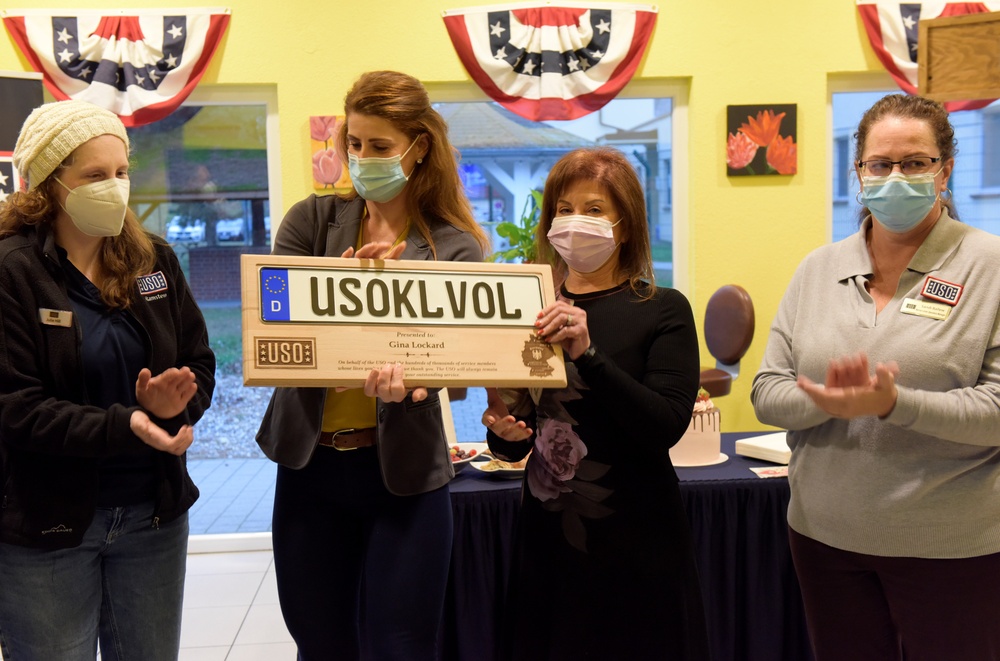 USO celebrates Lockard’s volunteerism