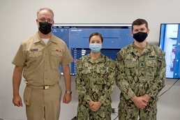 Rear Adm. Eric Ver Hage Observes Aegis Warfighting Training