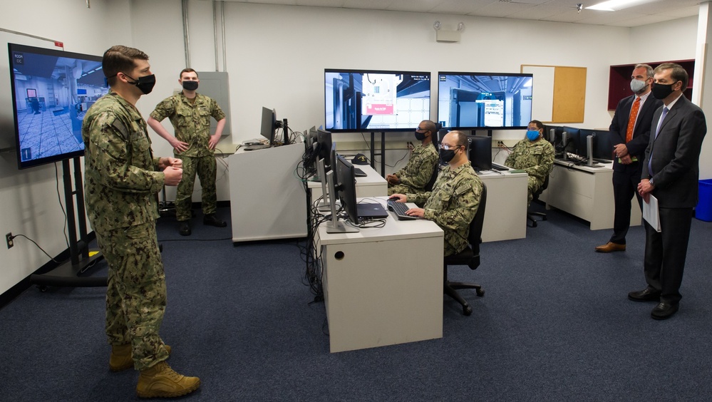 Chief of Staff to the Acting SECNAV and Director, Navy Staff Office of the CNO Observe Aegis Training