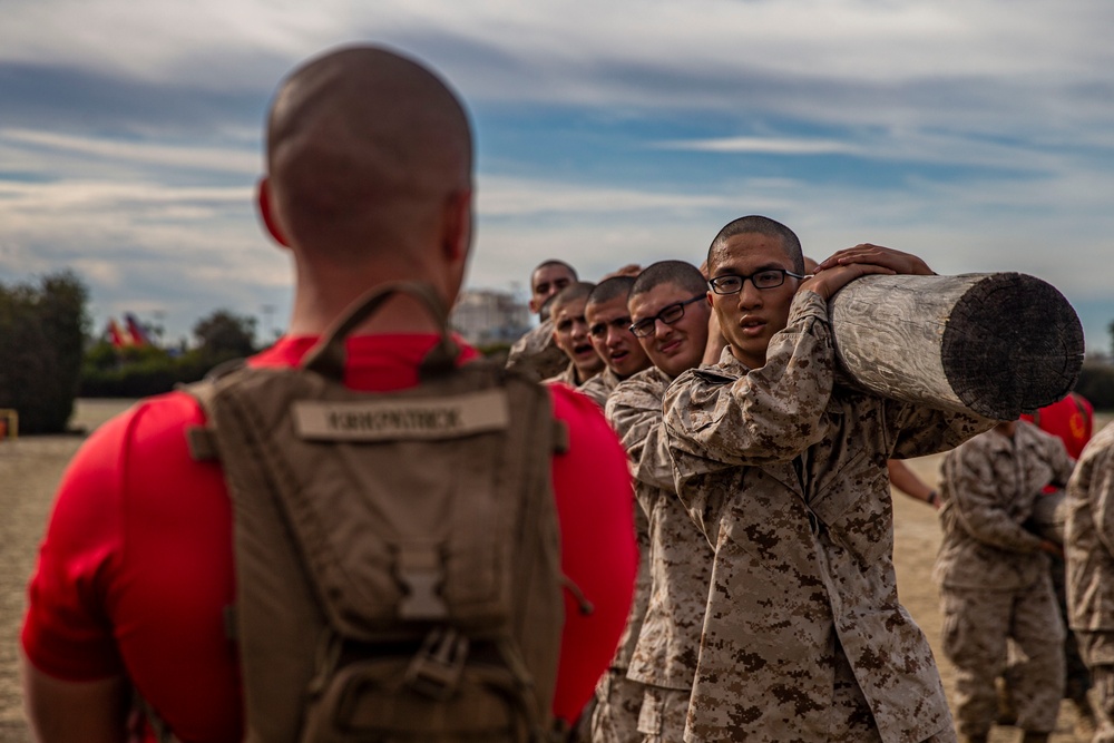 Bravo Company Log Drills