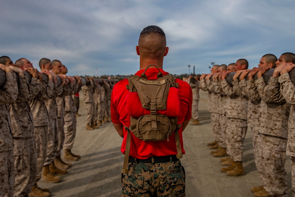 Bravo Company Log Drills