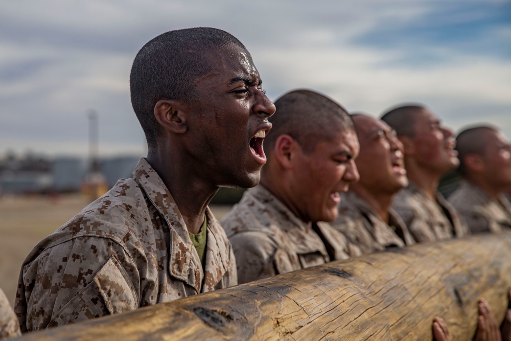 Bravo Company Log Drills