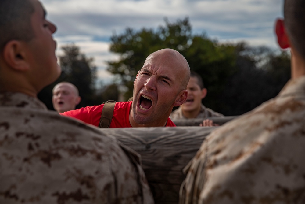 Bravo Company Log Drills