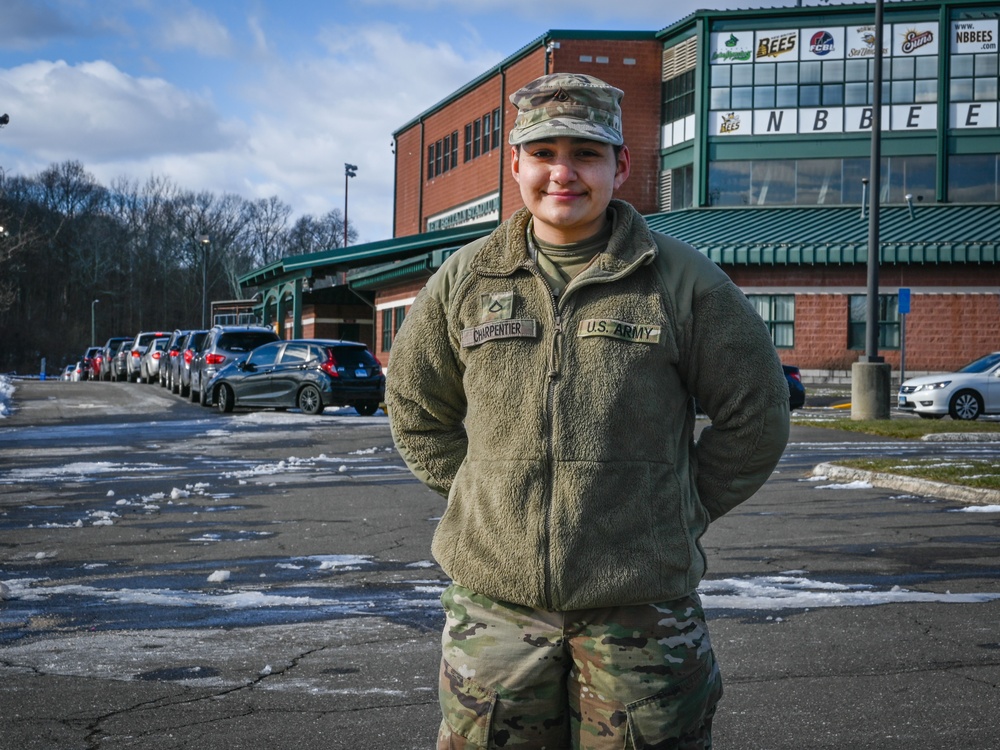 Connecticut Guardsman supports COVID-19 response close to home