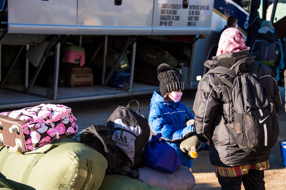 Afghan Evacuee Departure