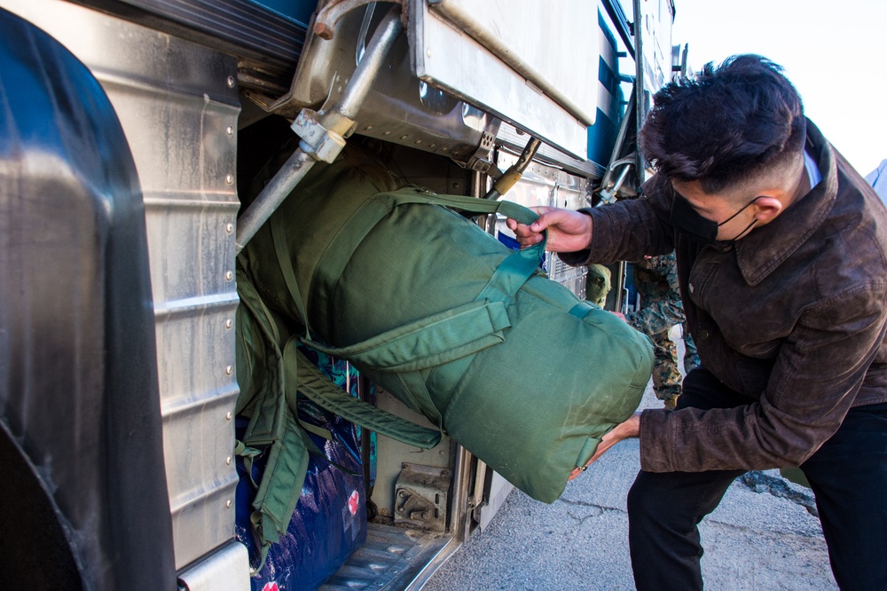 Afghan Evacuee Departure