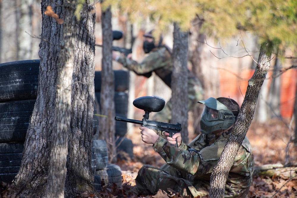 Holiday Block Leave holdover trainees enjoy day outdoors