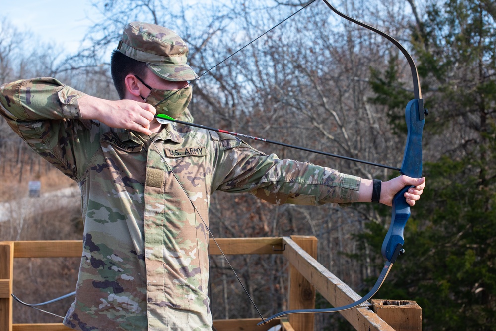 Holiday Block Leave holdover trainees enjoy day outdoors