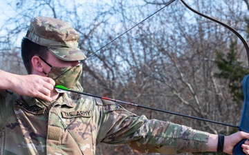 Holiday Block Leave holdover trainees enjoy day outdoors