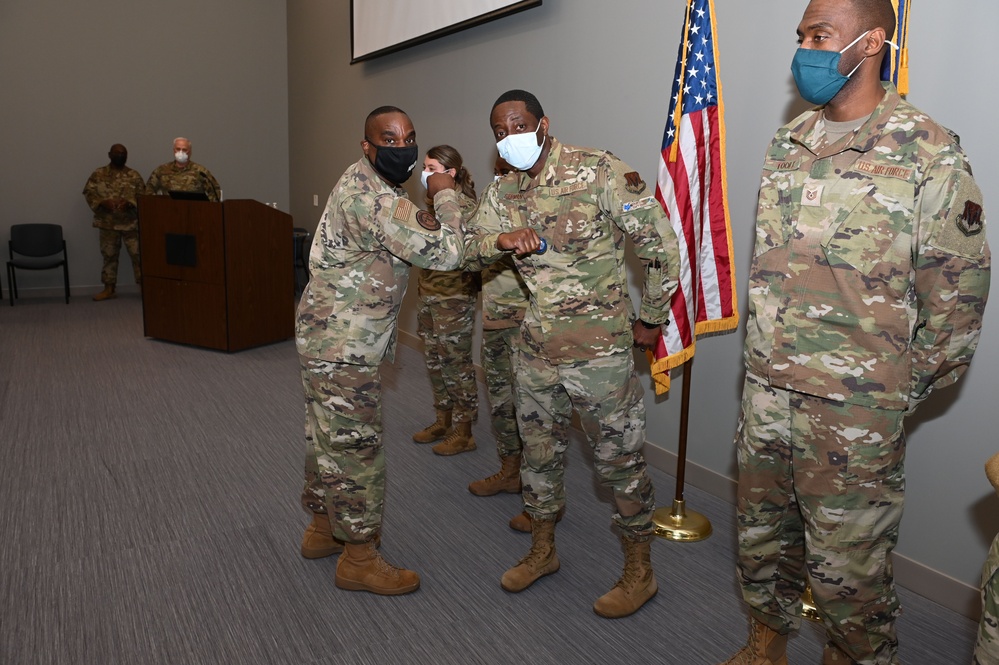 Command Chief Master Sgt. of the Air National Guard Visits McEntire Joint National Guard Base