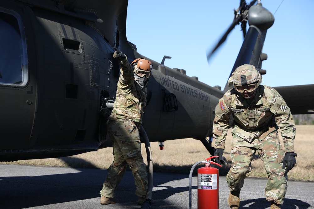 135th Quartermaster Company fuels Blackhawks