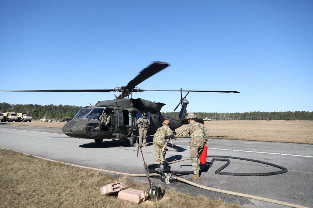 135th Quartermaster Company fuels Blackhawks