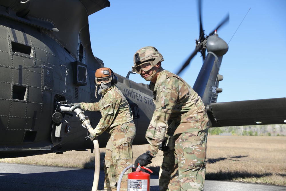 135th Quartermaster Company fuels Blackhawks