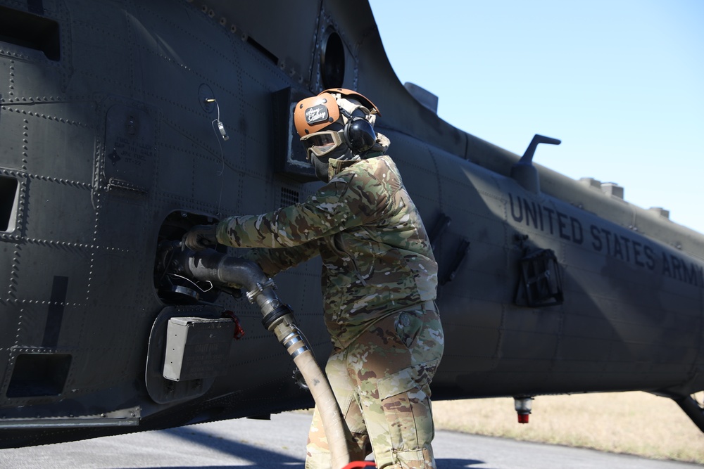 135th Quartermaster Company fuels Blackhawks