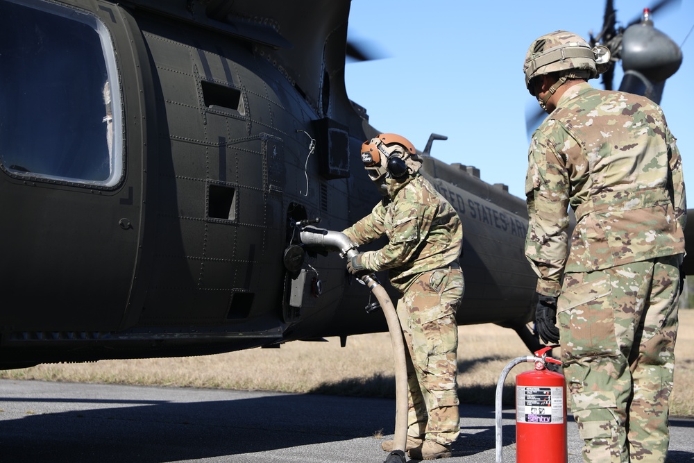 135th Quartermaster Company fuels Blackhawks