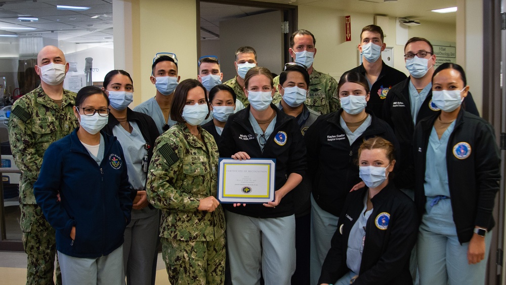 NMRTC San Diego's Junior Officer of the Year FY21