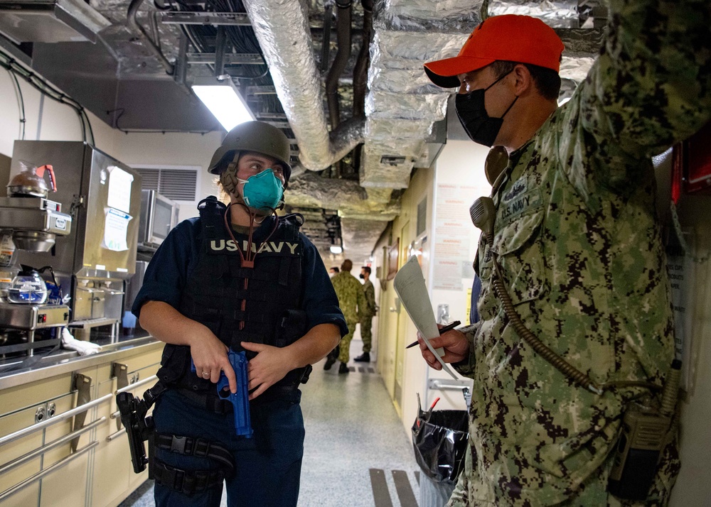 USS Charleston Sailor Participates in Anti-Terrorism Training
