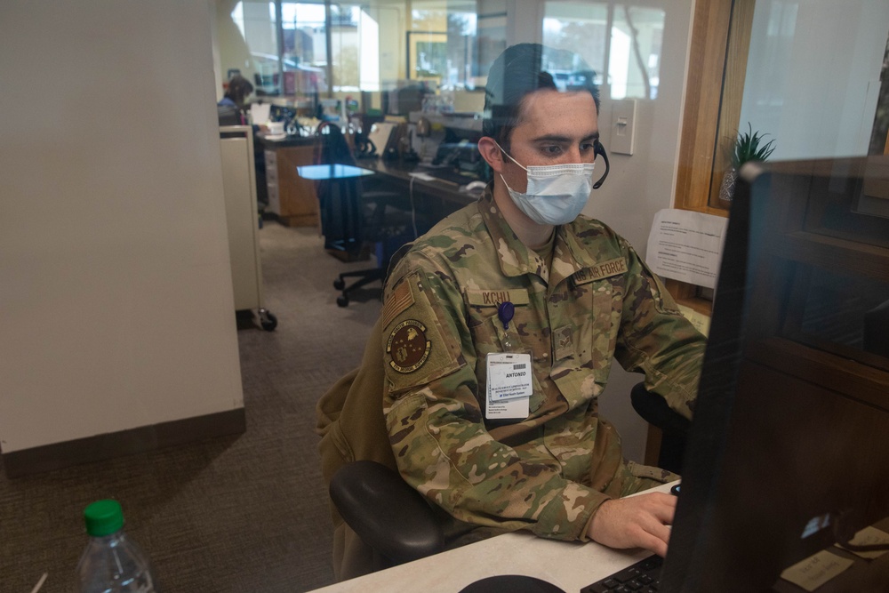 U.S. Air Force Medical Augmentation Team Assist New Hampshire Hospital