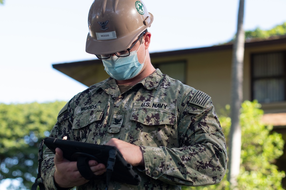 Navy Uses Tablet Technology to Conduct Home Flush