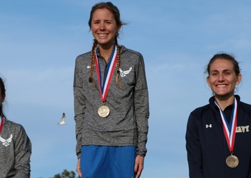 Air Force Women and Navy Men capture Cross Country team gold, Smith and Linton take individual women and men gold