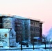 Barracks construction at Fort McCoy continues through winter