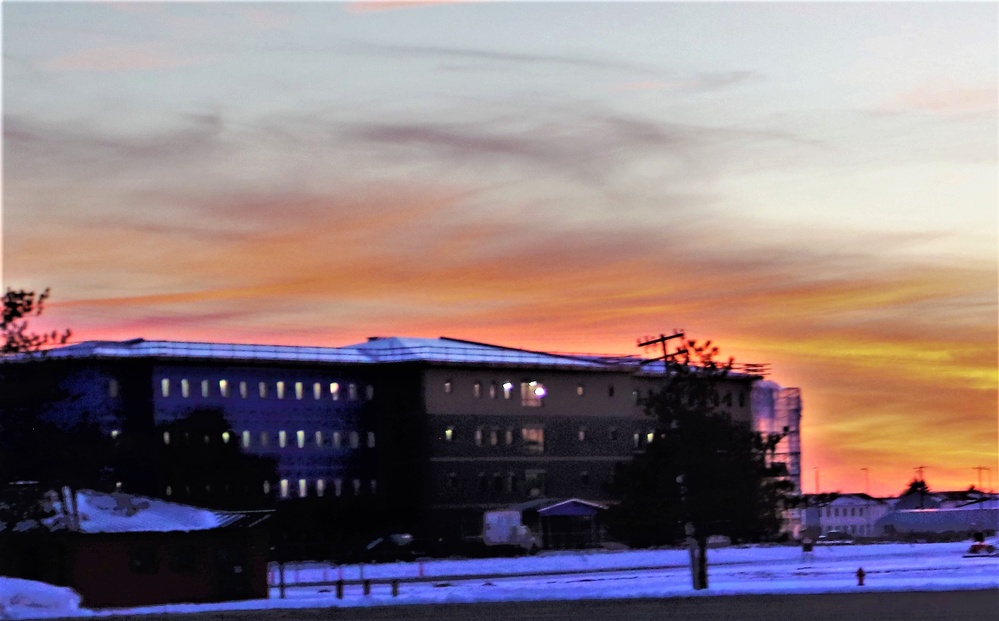 Barracks construction at Fort McCoy continues through winter