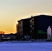 Barracks construction at Fort McCoy continues through winter